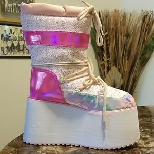 Y.R.U Winter Platform Boots